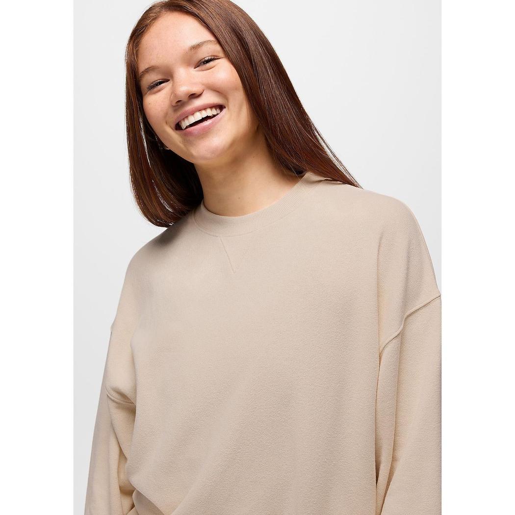 Prana Women's Cozy Up Crew Sweatshirt-Women's - Clothing - Tops-Prana-Appalachian Outfitters