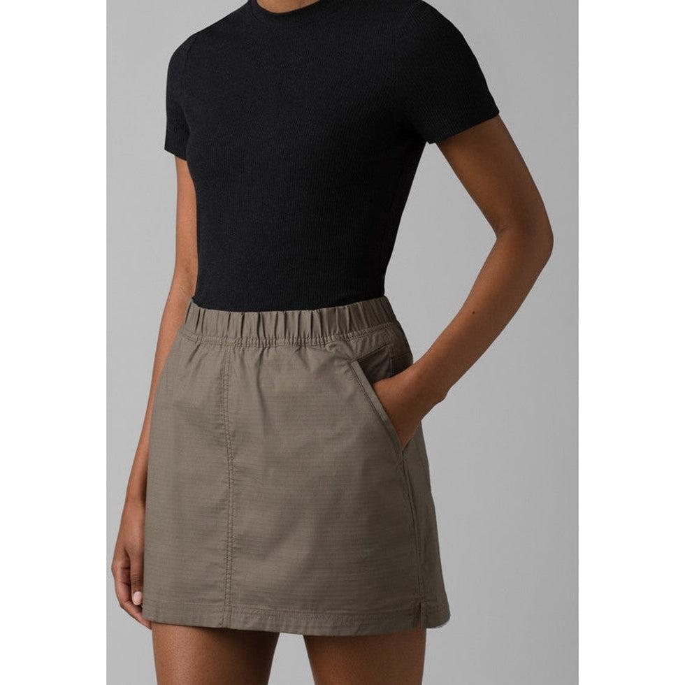 Women's Double Peak Skort-Women's - Clothing - Skirts/Skorts-Prana-Mud-2-Appalachian Outfitters