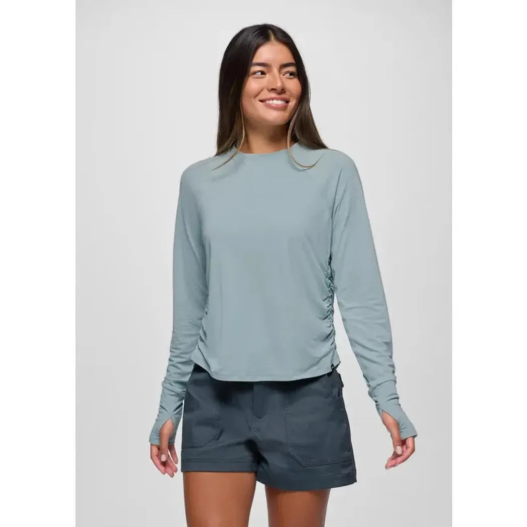Prana Women's Sol Searcher Long Sleeve Crew-Women's - Clothing - Tops-Prana-Saltwater-S-Appalachian Outfitters