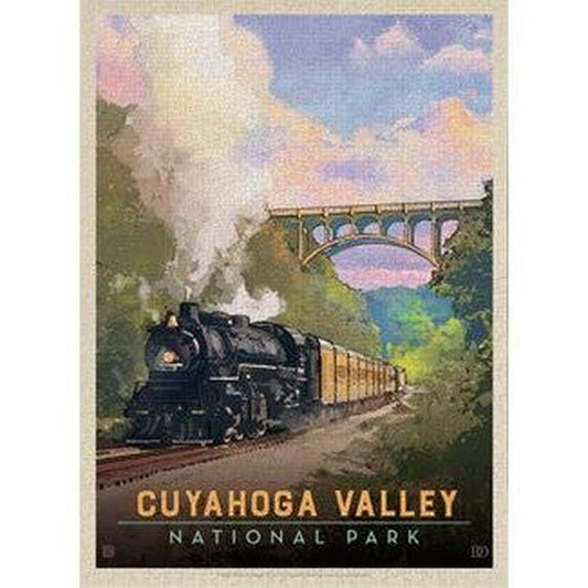 Pumpernickel Press Cuyahoga Valley Np - Historic Railway Puzzle-Accessories - Novelty - Decor-Pumpernickel Press-Appalachian Outfitters