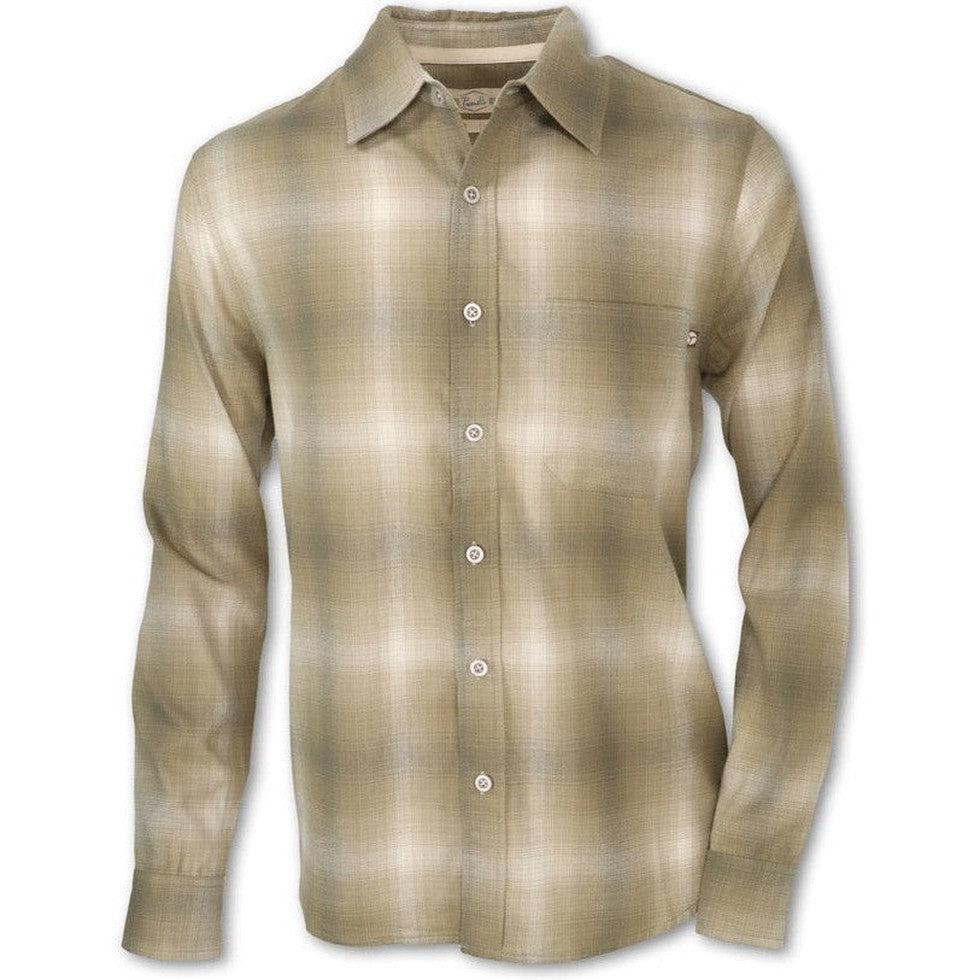 Men's Seawool Performance Flannel-Men's - Clothing - Tops-Purnell-Olive-M-Appalachian Outfitters