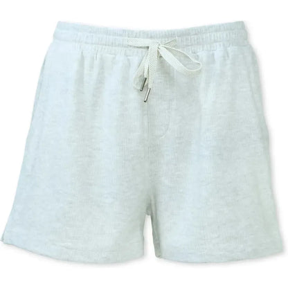 Purnell Women's Fleece Knit Carly Short-Women's - Clothing - Bottoms-Purnell-Light Grey-S-Appalachian Outfitters