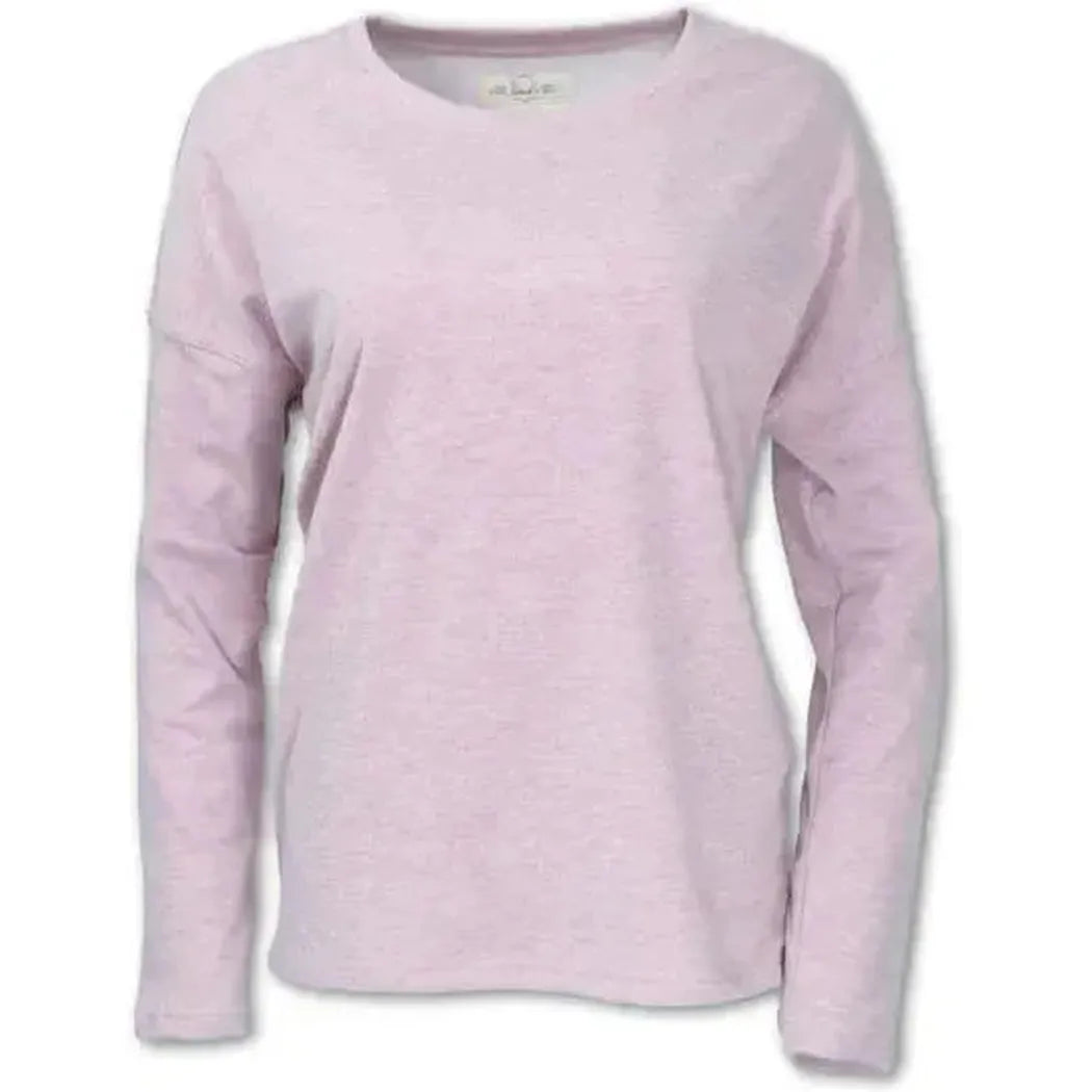Purnell Women's Side Button Crew Sweatshirt-Women's - Clothing - Tops-Purnell-Pink-S-Appalachian Outfitters