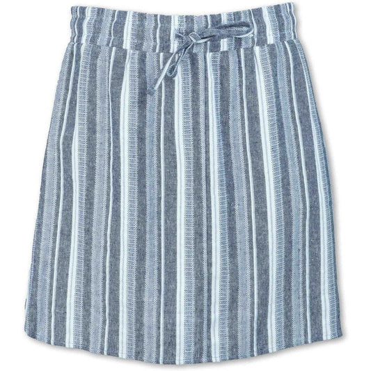 Purnell Women's Striped Skort-Women's - Clothing - Skirts/Skorts-Purnell-Indigo-S-Appalachian Outfitters
