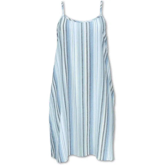 Purnell Women's Striped Slip Dress-Women's - Clothing - Dresses-Purnell-Blue-4-Appalachian Outfitters