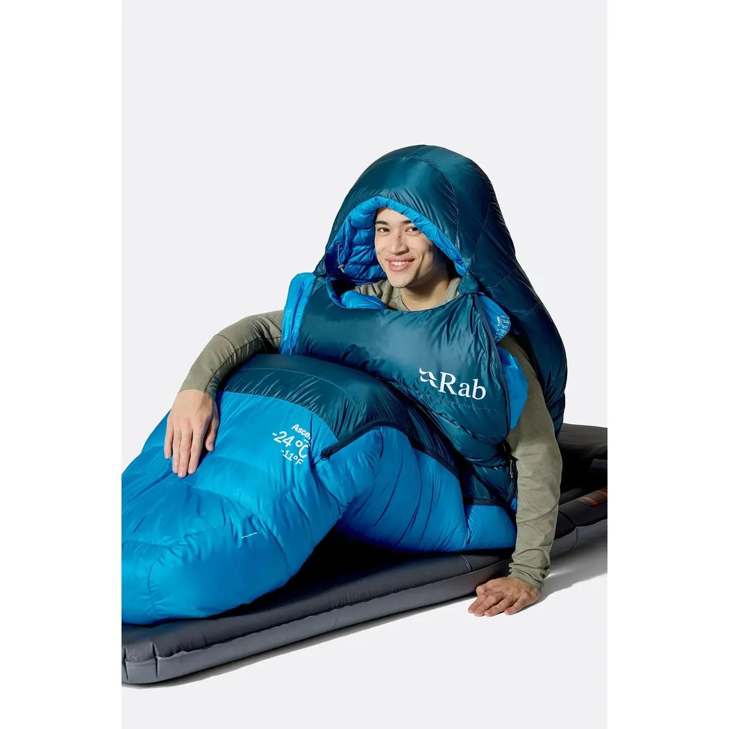 Rab Ascent -6C / 20F - Left Zip-Camping - Sleeping Bags - Down-Rab-Appalachian Outfitters