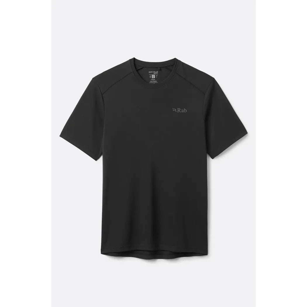 Rab Men's Force Tee-Men's - Clothing - Tops-Rab-Black-M-Appalachian Outfitters