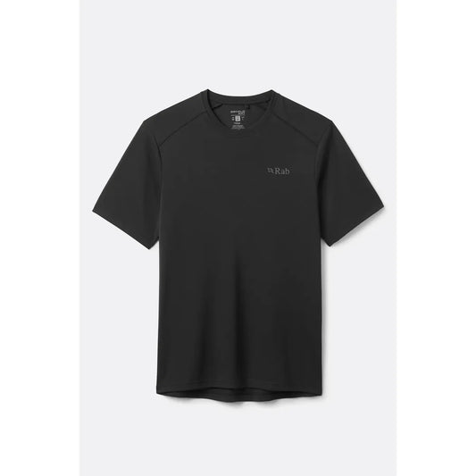 Rab Men's Force Tee-Men's - Clothing - Tops-Rab-Black-M-Appalachian Outfitters