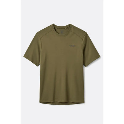 Rab Men's Force Tee-Men's - Clothing - Tops-Rab-Olive-M-Appalachian Outfitters
