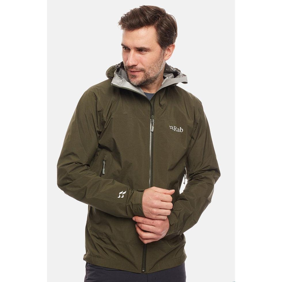 Men's Meridian GORE-TEX Jacket-Men's - Clothing - Jackets & Vests-Rab-Army-M-Appalachian Outfitters