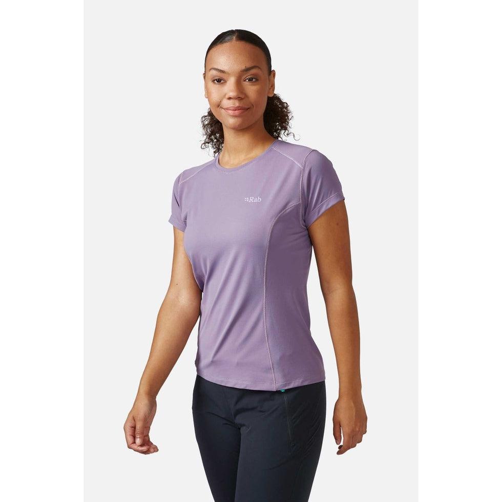 Women's Force Tee-Women's - Clothing - Tops-Rab-Purple Sage-10-Appalachian Outfitters