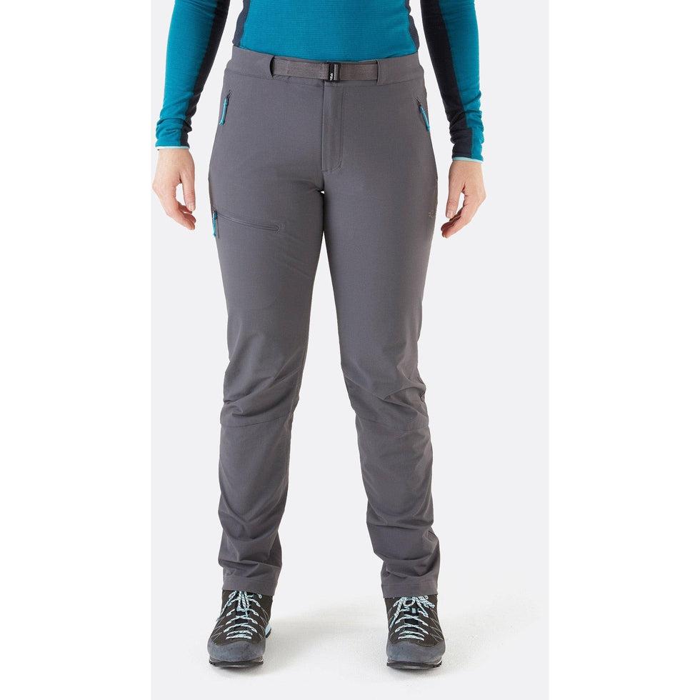 Women's Incline AS Pants-Women's - Clothing - Bottoms-Rab-Graphene-Regular-10-Appalachian Outfitters