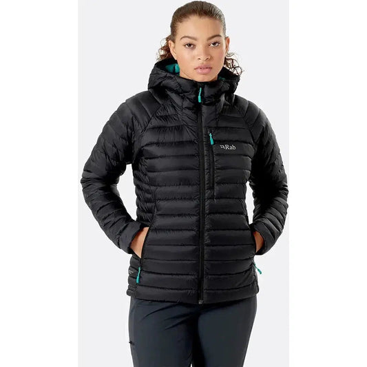 Rab Women's Microlight Alpine Jacket-Women's - Clothing - Jackets & Vests-Rab-Black-10-Appalachian Outfitters