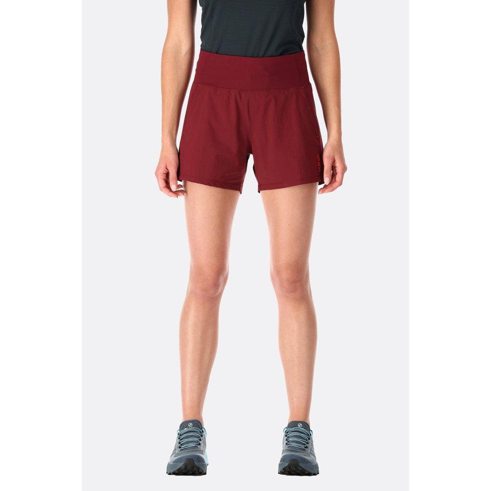 Women's Momentum Shorts-Women's - Clothing - Bottoms-Rab-Deep Heather-8-Appalachian Outfitters