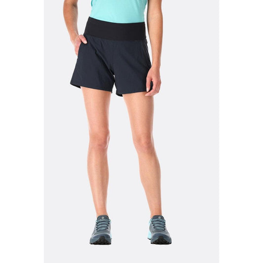 Women's Momentum Shorts-Women's - Clothing - Bottoms-Rab-Beluga-8-Appalachian Outfitters