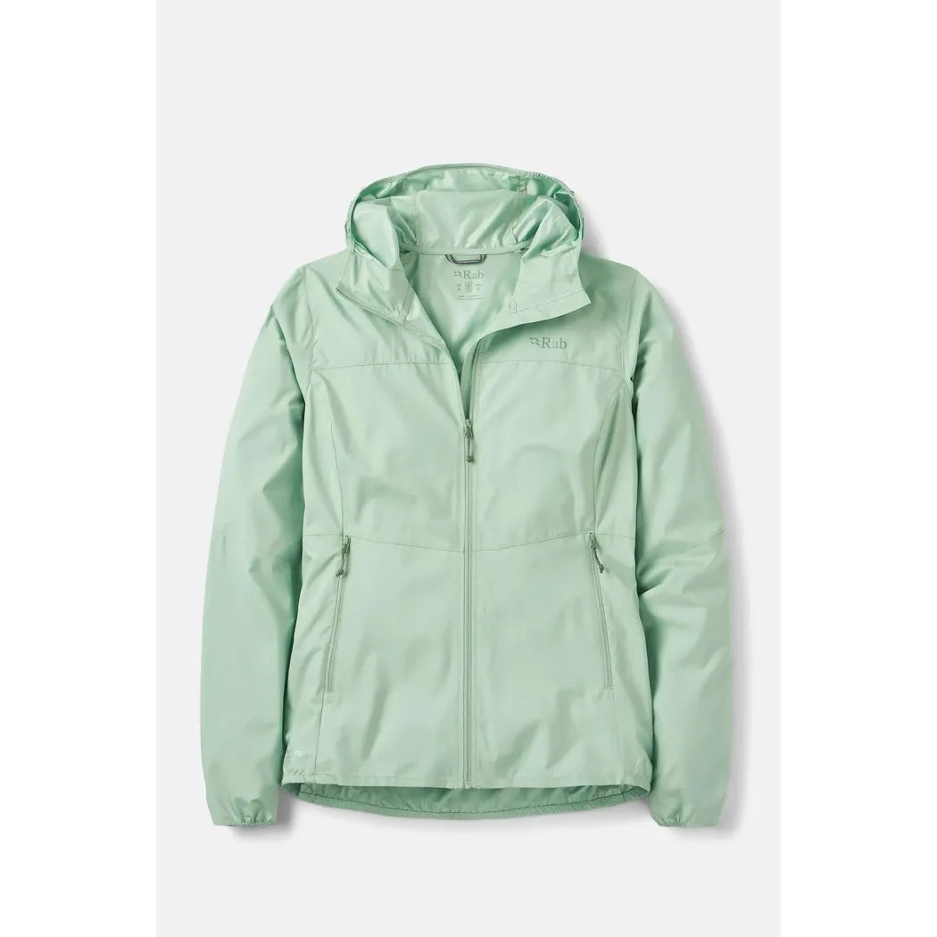 Rab Women's Windgather Hoody-Women's - Clothing - Jackets & Vests-Rab-Fig Green-S-Appalachian Outfitters