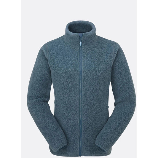 Rab Women's Shearling Jacket-Women's - Clothing - Jackets & Vests-Orion Blue-S-Appalachian Outfitters