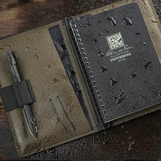 Rite in the Rain Monsoon Tracker Kit - TPU Cover, Side Spiral, Pencil-Camping - Accessories - Books-Notebooks-Rite in the Rain-Appalachian Outfitters