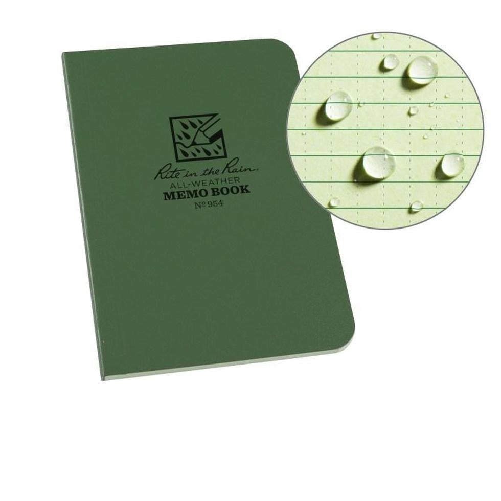 Soft Cover Book-Camping - Accessories - Books-Notebooks-Rite in the Rain-Green-3.5" x 5"-Appalachian Outfitters