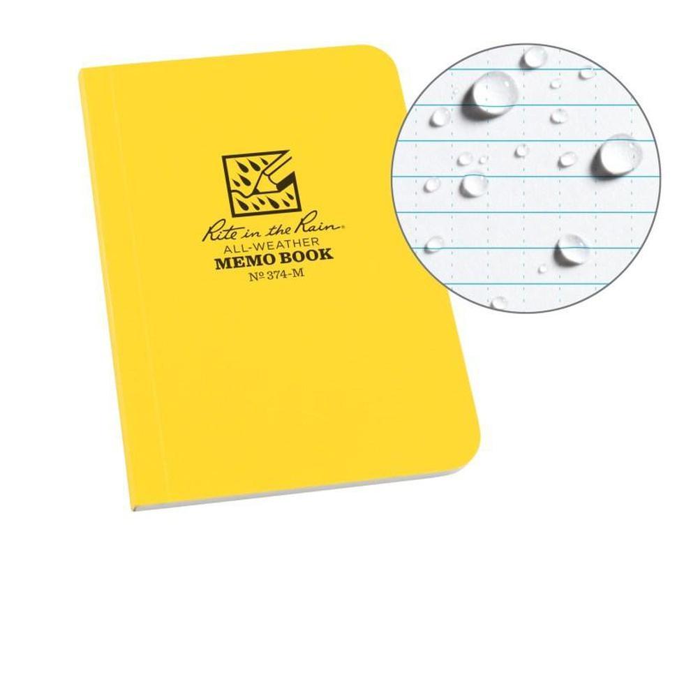 Soft Cover Book-Camping - Accessories - Books-Notebooks-Rite in the Rain-Yellow-3.5" x 5"-Appalachian Outfitters