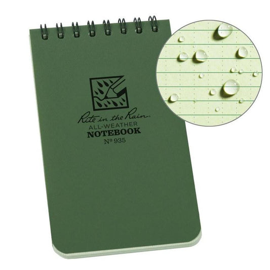 Rite in the Rain-Top Spiral Notebook 3" x 5"-Appalachian Outfitters