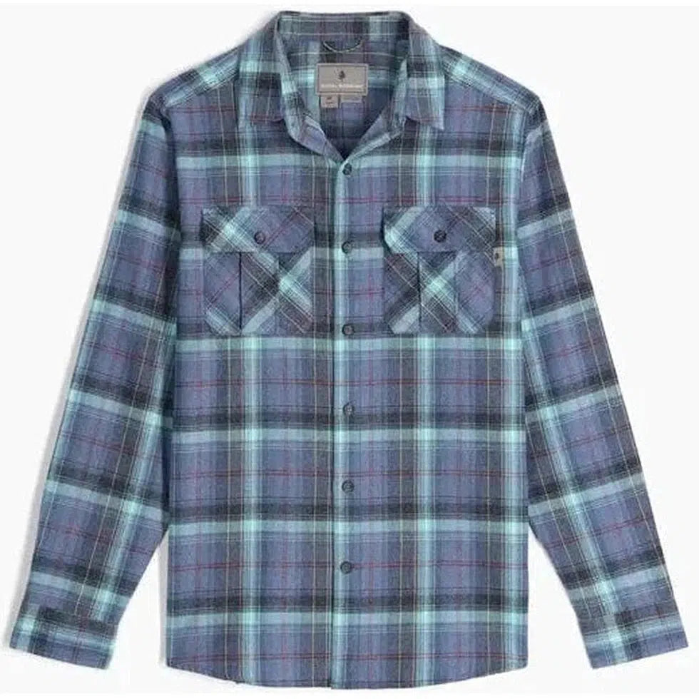 Royal Robbins Men's Lost Coast Flannel Plaid L/S-Men's - Clothing - Tops-Royal Robbins-Appalachian Outfitters