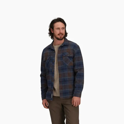 Royal Robbins Men's Snowcap Lined Flannel-Men's - Clothing - Tops-Royal Robbins-Appalachian Outfitters
