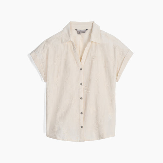 Royal Robbins Women's Oasis Short Sleeve-Women's - Clothing - Tops-Royal Robbins-Undyed-S-Appalachian Outfitters