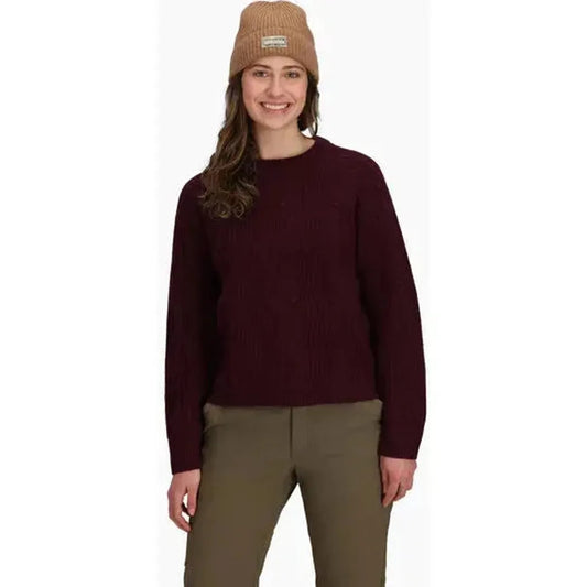 Royal Robbins Women's Rockcraft Cable Crew-Women's - Clothing - Tops-Royal Robbins-Appalachian Outfitters