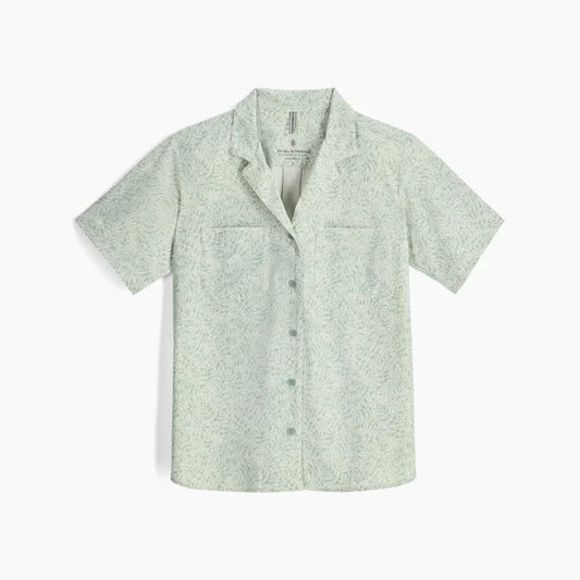 Royal Robbins Women's Spotless Evolution Meadow Short Sleeve-Women's - Clothing - Tops-Royal Robbins-Sage Leaf Briar-S-Appalachian Outfitters