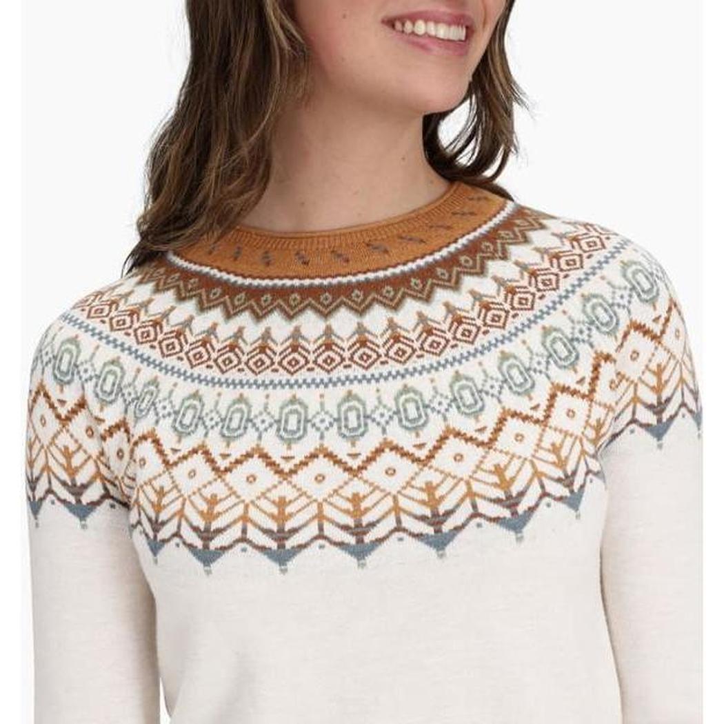 Royal Robbins Women's Westlands Fairisle Crew-Women's - Clothing - Tops-Royal Robbins-Appalachian Outfitters