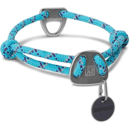 Ruffwear Knot-a-collar Blue Atoll / 14-20 Outdoor Dogs