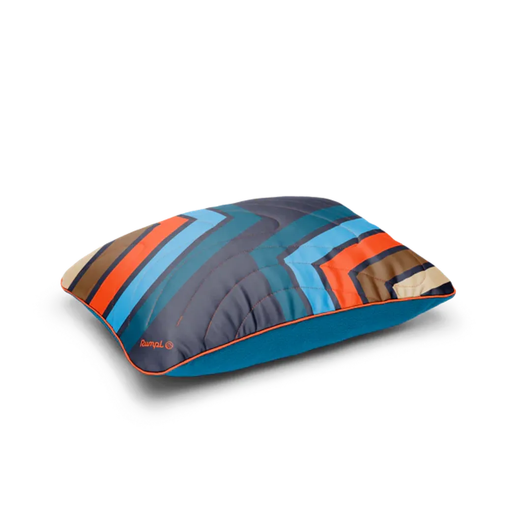 Rumpl Camp Pillow-Camping - Camp Furniture - Accessories-Rumpl-Midnight Retro Stripes-Appalachian Outfitters