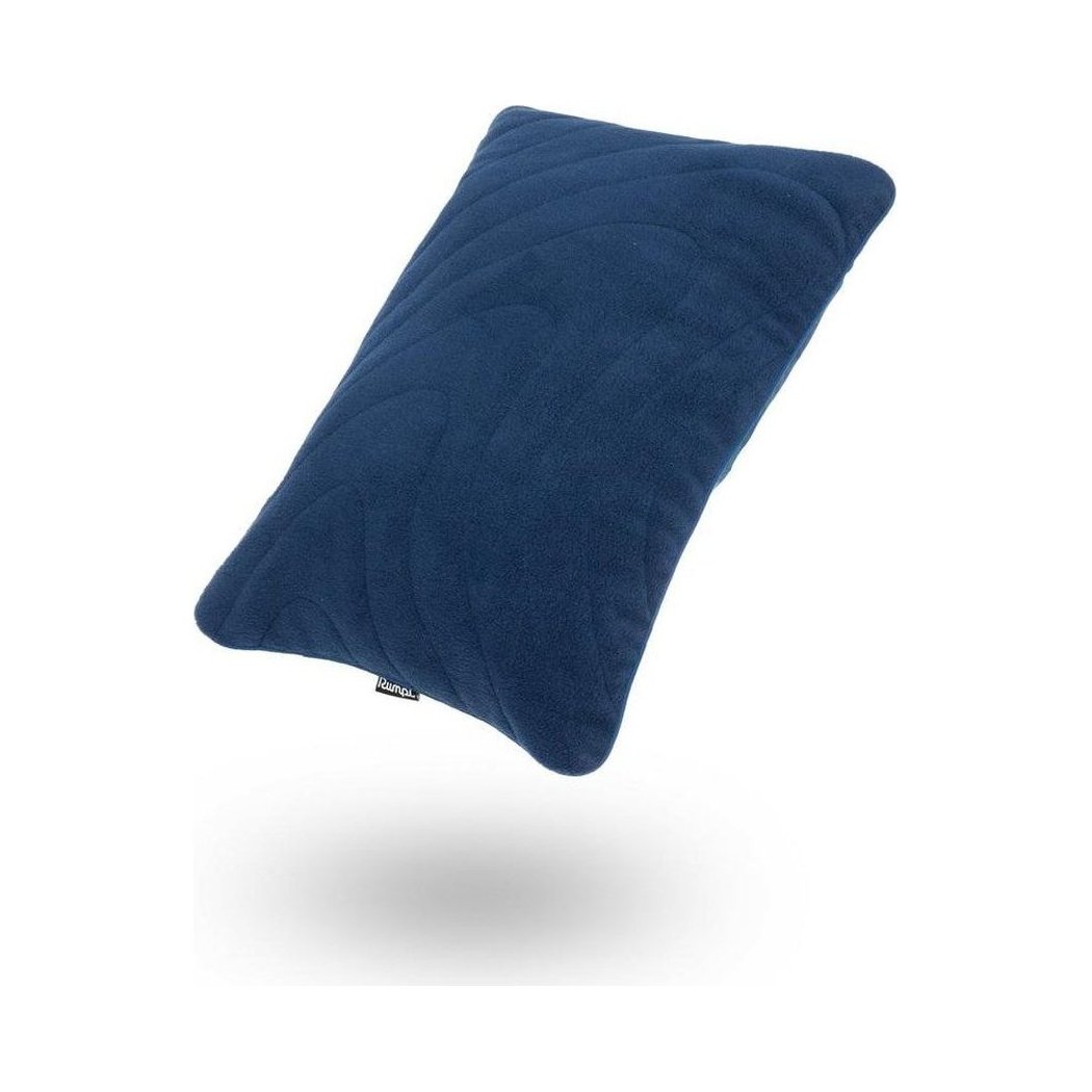 Deepwater Rumpl Stuffable Pillow shown from a side angle against a white background.