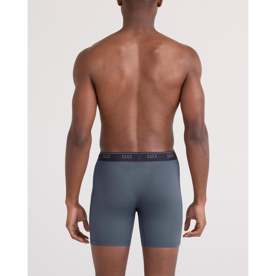 SAXX Quest Quick-Dry Mesh Boxer Brief Fly - 6"-Men's - Clothing - Underwear-SAXX-Appalachian Outfitters
