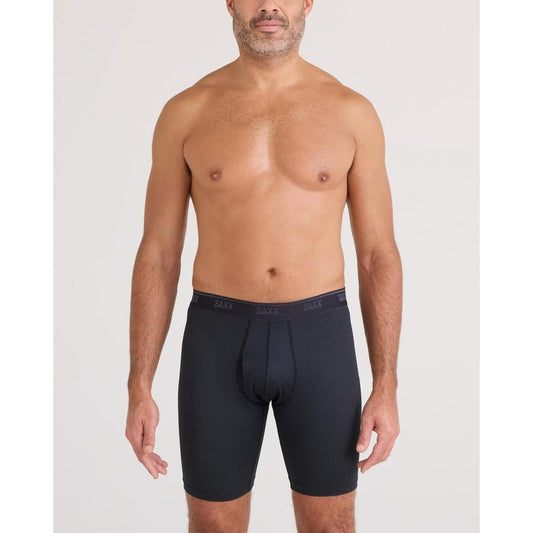 SAXX Quest Quick-Dry Mesh Long Boxer Brief Fly - 6"-Men's - Clothing - Underwear-SAXX-Appalachian Outfitters
