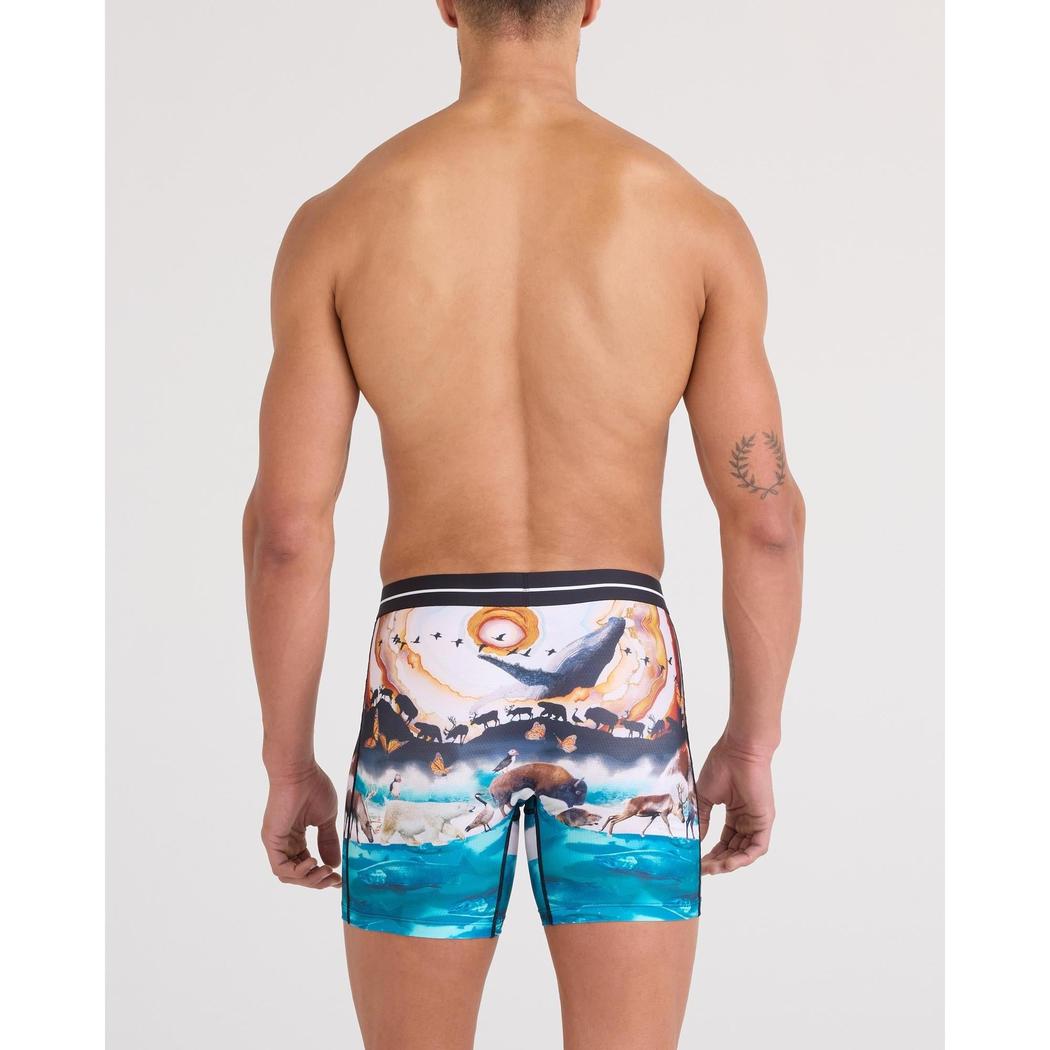 SAXX Volt Breathable Mesh Boxer Brief - 6"-Men's - Clothing - Underwear-SAXX-Appalachian Outfitters