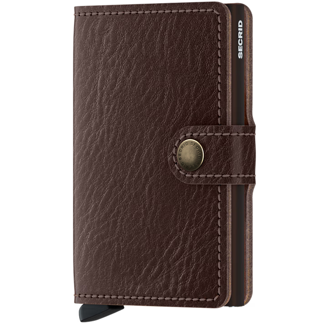 SECRID Mini Wallet - Veg-Accessories - Wallets-SECRID-Espresso/Brown-Appalachian Outfitters