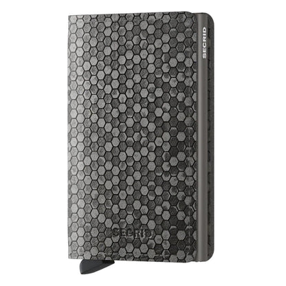 SECRID Slim - Hexagon-Accessories - Wallets-Grey-Appalachian Outfitters