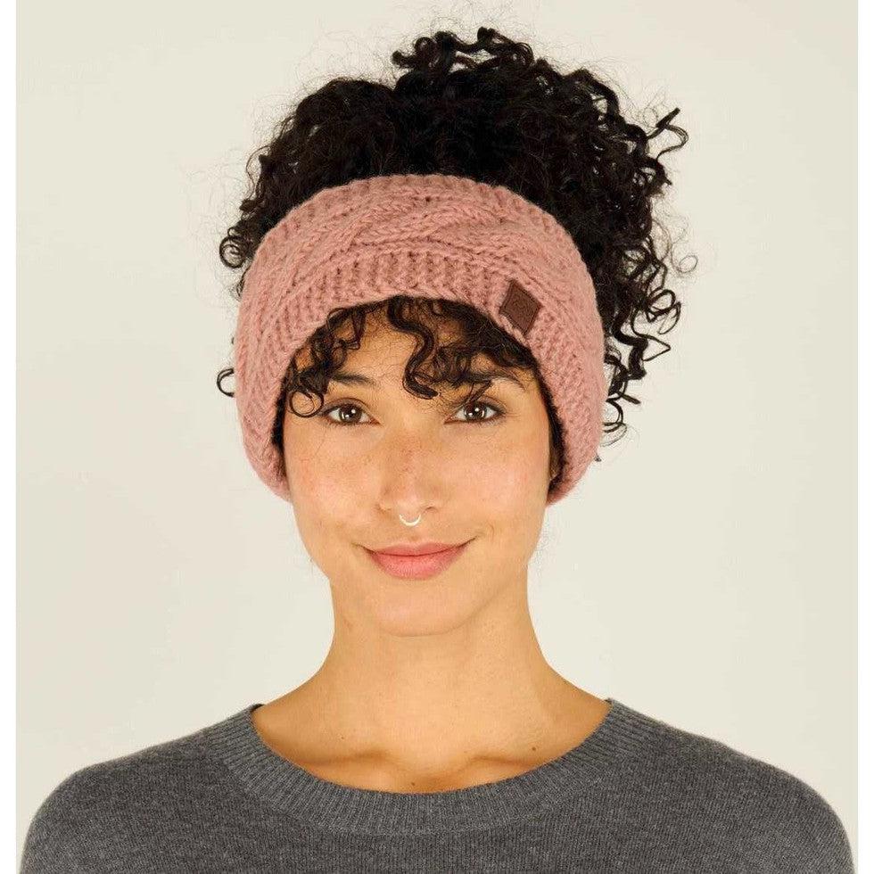 Kunchen Headband-Accessories - Hats - Women's-Sherpa Adventure Gear-Blush-Appalachian Outfitters