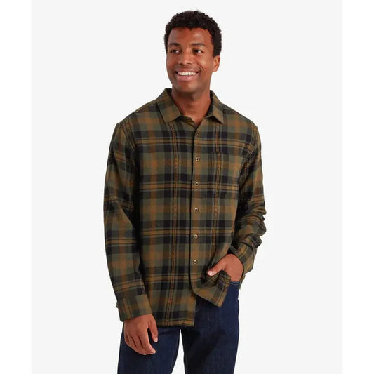 Sherpa Adventure Gear Men's Dharan Long Sleeve Shirt-Men's - Clothing - Tops-Sherpa Adventure Gear-Evergreen-M-Appalachian Outfitters