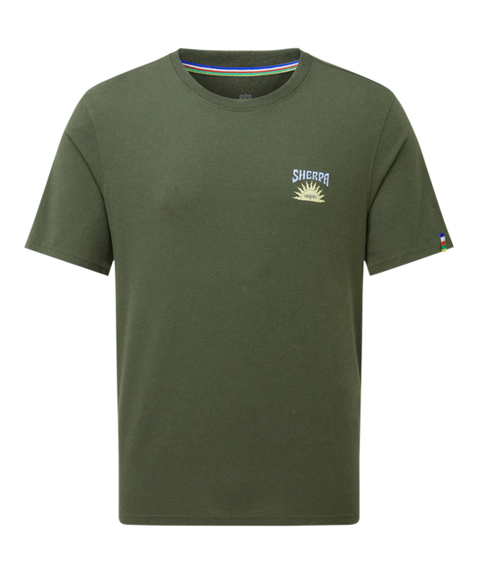 Sherpa Adventure Gear Men's Jutnu Psychedelic Tee-Men's - Clothing - Tops-Sherpa Adventure Gear-Appalachian Outfitters