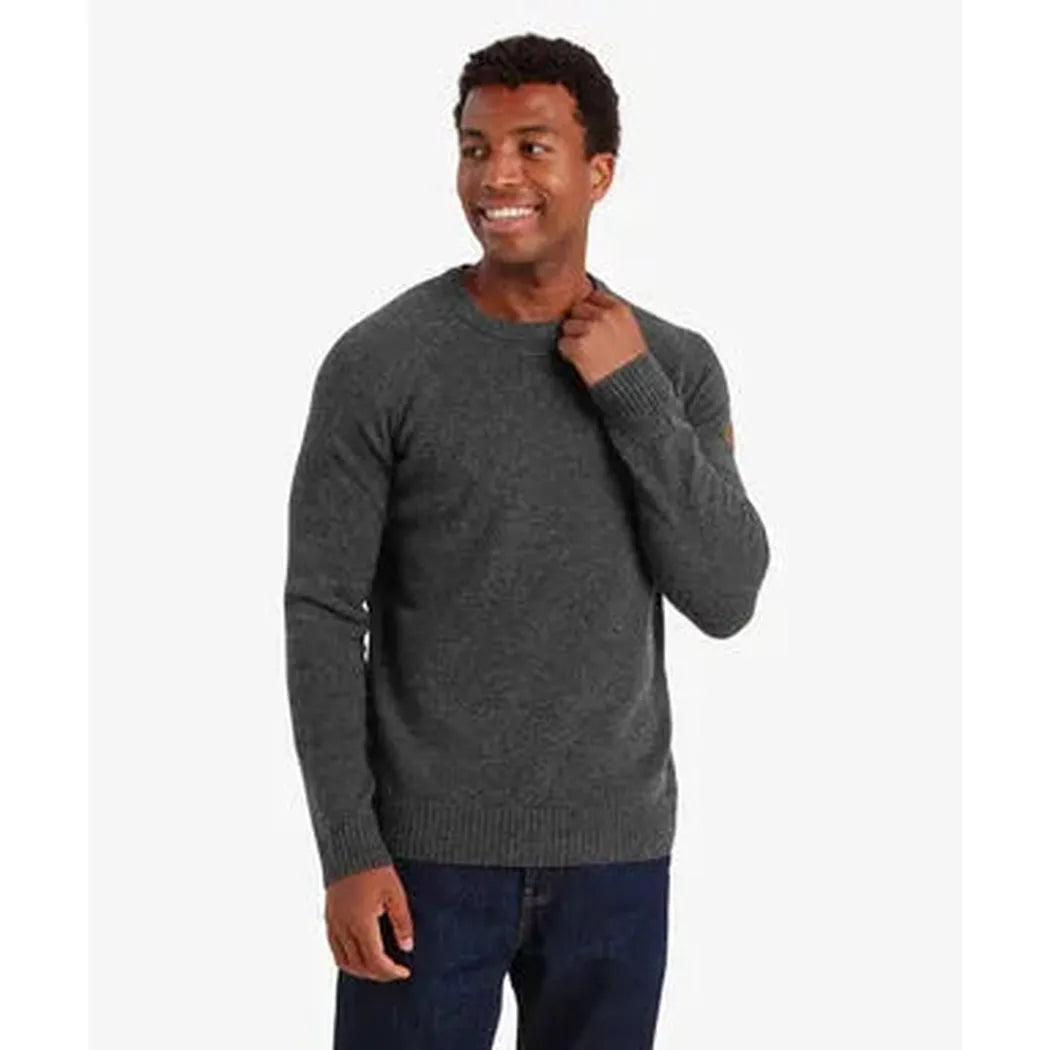 Sherpa Adventure Gear Men's Kangtega Crew Sweater-Men's - Clothing - Tops-Sherpa Adventure Gear-Charcoal-M-Appalachian Outfitters