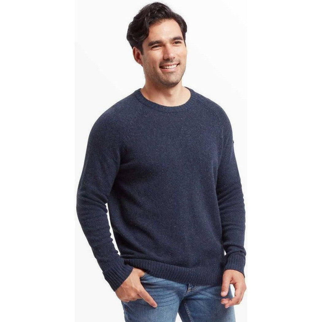 Men's Kangtega Crew Sweater-Men's - Clothing - Tops-Sherpa Adventure Gear-Rathee Blue-M-Appalachian Outfitters