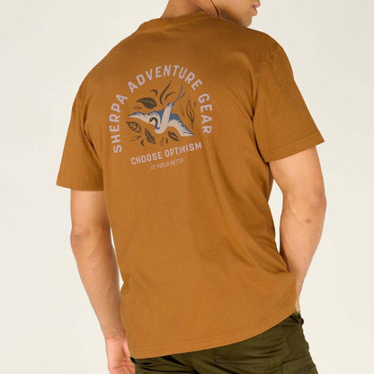 Men's Optimism Tee-Men's - Clothing - Tops-Sherpa Adventure Gear-Appalachian Outfitters