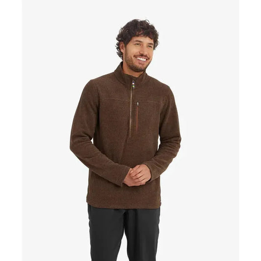Sherpa Adventure Gear Men's Rolpa Eco 1/4 Zip-Men's - Clothing - Tops-Sherpa Adventure Gear-Cappuccino-M-Appalachian Outfitters