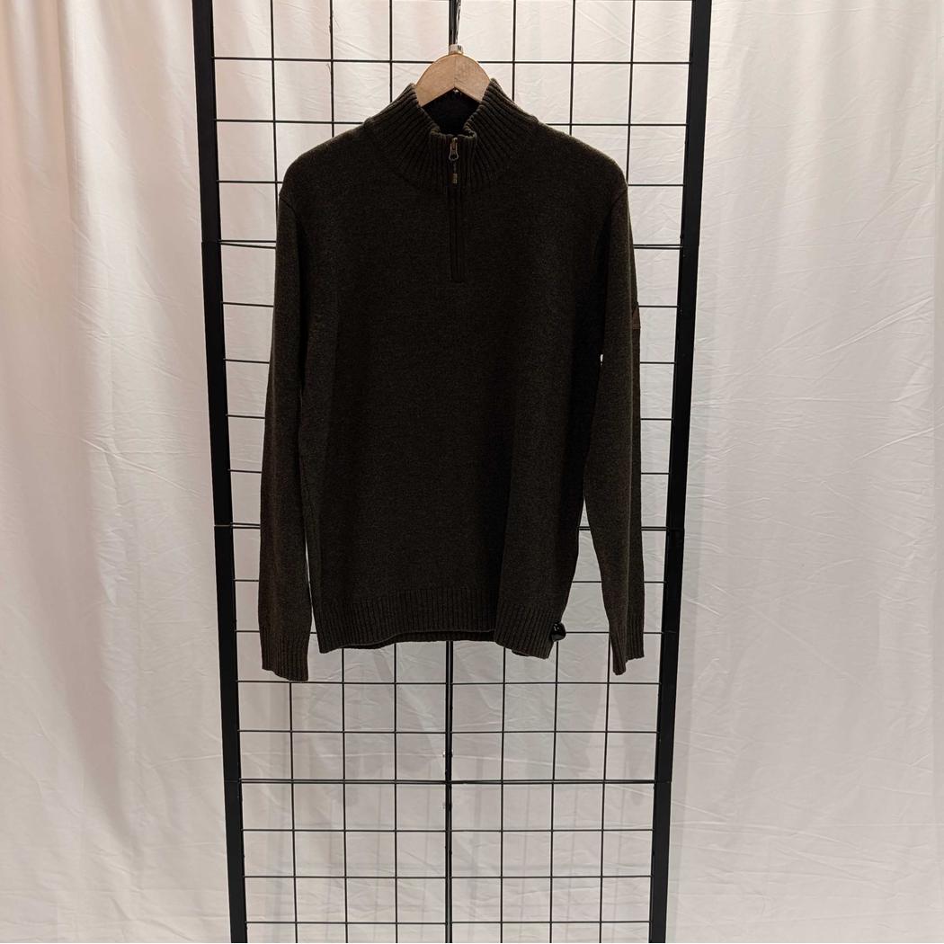 Sherpa Adventure Gear Samples - Men's Kangtega 1/4 Zip sweater-Men's - Clothing - Tops-Sherpa Adventure Gear-Evergreen-M-Appalachian Outfitters