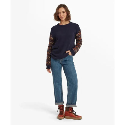 Sherpa Adventure Gear Samples - Women's Dorje Crew Neck Sweater-Women's - Clothing - Tops-Sherpa Adventure Gear-Appalachian Outfitters
