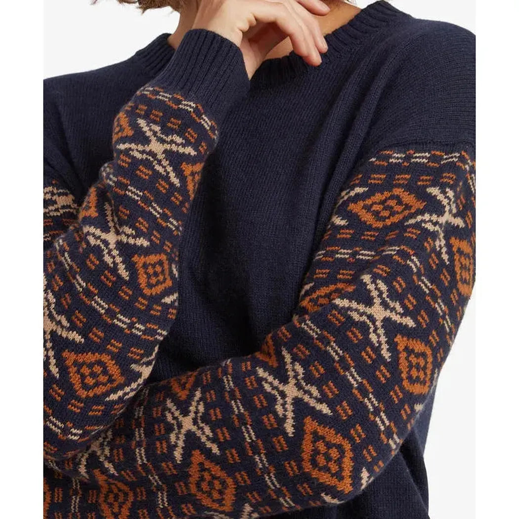 Sherpa Adventure Gear Samples - Women's Dorje Crew Neck Sweater-Women's - Clothing - Tops-Sherpa Adventure Gear-Appalachian Outfitters