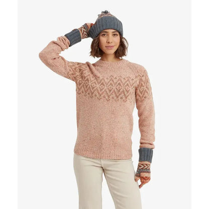 Sherpa Adventure Gear Samples - Women's Dumji Crew Sweater-Women's - Clothing - Tops-Sherpa Adventure Gear-Blush-S-Appalachian Outfitters